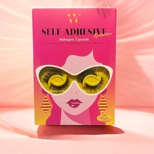 🌸 8 Pair Set Self Adhesive Reusable Eyelashes | D Mix | 4 Styles | 8-18MM Kit